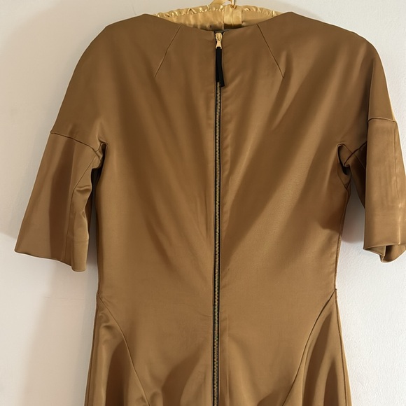DOLCE & GABBANA gold dress sz42 NWOT - Picture 5 of 13